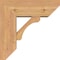 Ekena Millwork Legacy Slat Smooth Bracket w/ Offset Brace, Western Red Cedar, 7 1/2"W x 20"D x 20"H BKT0806X20X20LEC06SWR - alternate 2